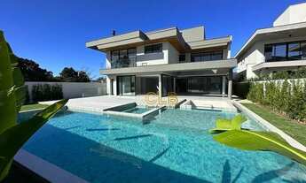 Imagem 6: Casa alto padrão em construção em Condomínio Fechado no bairro Jurerê Internacional - Flor