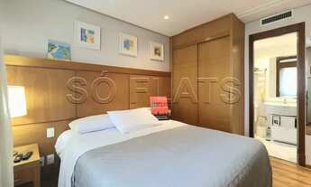 Imagem 7: Flat lindo e moderno disponível para locação no Itaim Bibi com 1 dormitório e 1 vaga