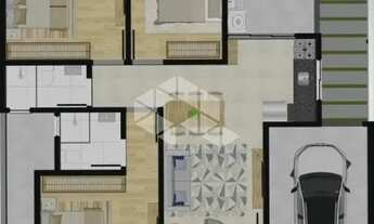 Imagem 2: Casa com 3 Quartos em Barra do Aririú, Palhoça - SC