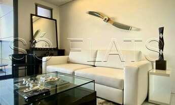 Imagem 7: Residencial Parque Jockey, flat disponível para locação contendo 57m², 1 dormitório e 1 va