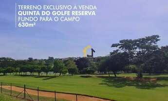Imagem 2: Terreno à venda, 623 m² por R$ 1.850.000,00 - Quinta do Golfe Reserva - São José do Rio Pr