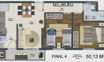 Imagem 3: Grande Oportunidade Apart. 2 dorms, JGA780