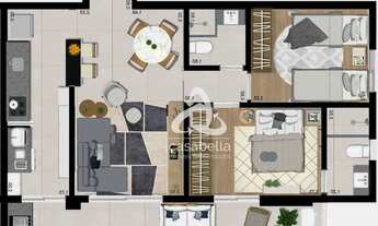 Imagem 5: Apartamento com 2 dormitórios à venda, 73 m² por R$ 534.000,00 - Ponta da Praia - Santos/S