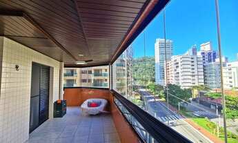 Imagem 5: Apartamento dois dormitorios,sendo um suíte mobiliado em Canto do Forte Praia Grande