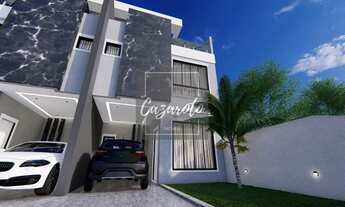 Imagem 2: Sobrado Novo à Venda, Triplex com 03 Dorms Sendo 1 Suite, 2 Vagas de Garagem, Acabamentos