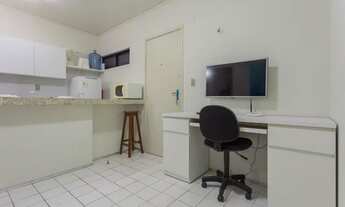 Imagem 4: Flat 105, aluguel, mobiliado, tem 34 m² ,1 quarto, WI-FI em Boa Viagem - Recife - PE
