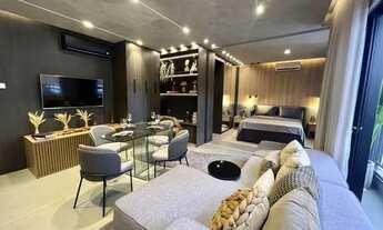 Imagem 3: Flat com 1 dormitório à venda, 41 m² por R$ 415.066,63 - Setor Oeste - Goiânia/GO