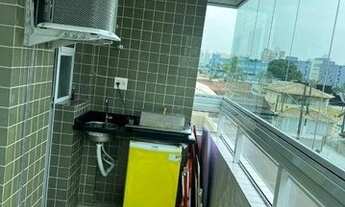 Imagem 2: Apartamento na Vila Mirim 1 Dormitório, 1 Vaga, 50 m²