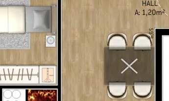 Imagem 4: Apartamento em Garibaldi, 1 suíte e 1 quarto