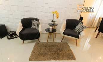 Imagem 7: Belíssima casa 4 dorm com acabamento impecável a 3 quadras da praia no Marapé - Santos - S