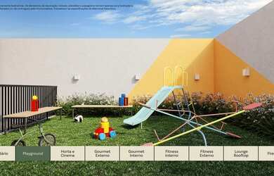 Imagem 3: Apartamento para venda possui 57 metros quadrados com 2 quartos em Boa Vista - Curitiba