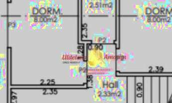 Imagem 5: Casa sobreposta com 2 dormitórios , Frente rua com sacada,01 vaga de garagem, bairro Tude