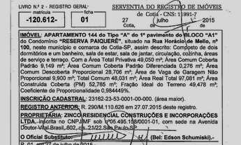 Imagem 6: Apartamento com 2 dormitórios à venda, 49 m² por R$ 165.290 - Granja Clotilde - Cotia/SP