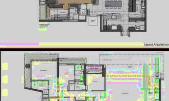 Imagem 2: Com 197m², tendo 3 suítes. Final 3 vista para o shopping Morumbi e restaurante do condomín