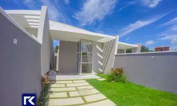 Imagem 2: Casa para venda com 103 metros quadrados com 3 quartos em Timbu - Eusébio - CE