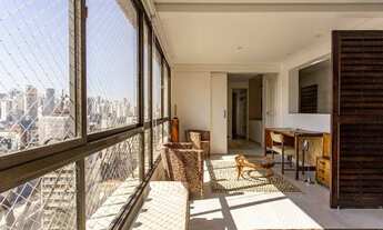 Imagem 5: Apto locação Jardim Paulista rua guarara 122m 2 vagas 3 dormitórios