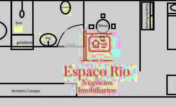 Imagem 2: Apartamento com 1 dormitório para alugar, 41 m² por R$ 2.142,10/mês - Copacabana - Rio de