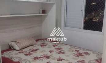 Imagem 6: Apartamento com 2 dormitórios para alugar, 60 m² por R$ 2.210/mês - Vila Alzira - Santo An