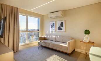 Imagem 4: Apto 1D totlamente mobiliado e decorado 1 vaga