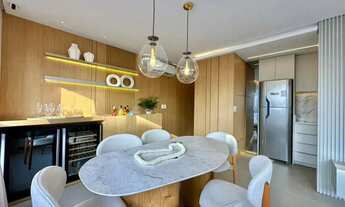 Imagem 7: APARTAMENTO FINAMENTE MOBILIADO E DECORADO COM SACADA DE FRENTE, PRÉDIO COM INFRAESTRUTURA