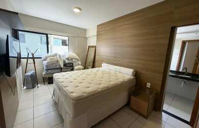 Imagem 7: Apartamento Mobiliado com 3 Quartos e Varanda em Andar Alto no Edf Marcel Sampaio