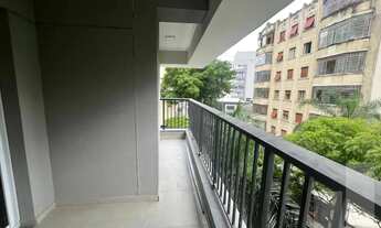 Imagem 2: Apartamento novo com 2 dormitórios, sendo 1 deles home office, em prédio com academia e pi