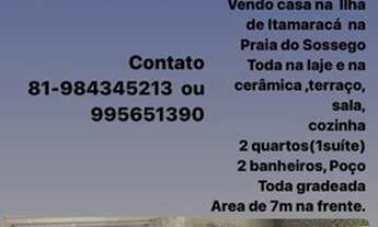 Imagem: Casa em ilha de itamaraca pra vender!