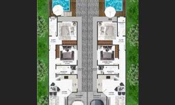 Imagem 3: Linda casa com piscina