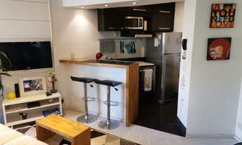 Imagem 2: Flat para aluguel com 40 metros quadrados com 1 quarto em Indianópolis - São Paulo - SP