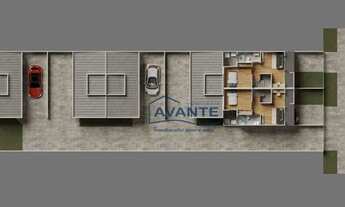 Imagem 4: Sobrado com 2 dormitórios à venda, 62 m² por R$ 299.000,00 - Sítio Cercado - Curitiba/PR