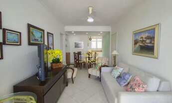 Imagem 2: Apartamento com 2 dormitórios à venda, 70 m² por R$ 550.000,00 - Jardim Astúrias - Guarujá