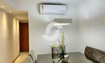 Imagem 3: Apartamento com 110m², varanda, 3 quartos, 1 suite, 2 vagas e lazer no J. Icaraí - Niterói