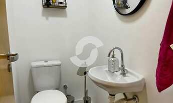 Imagem 5: Apartamento com 110m², varanda, 3 quartos, 1 suite, 2 vagas e lazer no J. Icaraí - Niterói