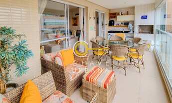 Imagem 3: Apartamento com 3 suítes para alugar, 180 m² por R$ 15.000/mês - Gonzaga - Santos/SP