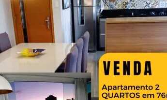 Imagem: Apartamento para venda possui 76 metros