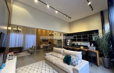 Imagem 2: Casa térrea de 3 suítes mais escritório Mobiliada à venda, Portal do Sol Green