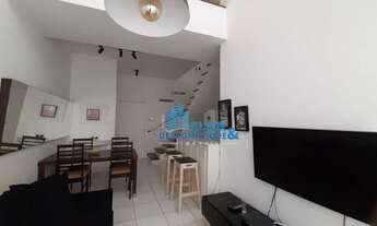 Imagem 2: Loft com 1 dormitório para alugar, 69 m² por R$ 4.600,00/mês - Gonzaga - Santos/SP