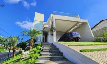 Imagem 1: Figueira Garden: Casa 418m² Porteira Fechada, 4 Suítes, Automação e Piscina Aquecida!