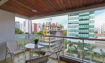 Imagem 2: Aflitos, 03 quartos, 01 suíte, 03 banheiros, 188m², 02 vagas, dependencia completa de serv