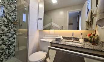 Imagem 7: Like Teresina Lançamento no Santa Isabel- Varanda Sala de Estar e Jantar Cozinha com Área