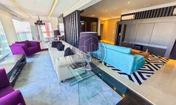 Imagem 2: LUXUOSO APARTAMENTO ALTO PADRÃO 280m 3 SUITES MOBILIADO VARANDA GOURMET VENDA ANALIA FRANC