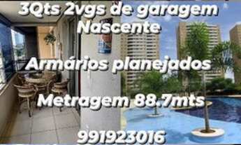 Imagem: Show de morar Allegro 3Qts 88.7mts nascente