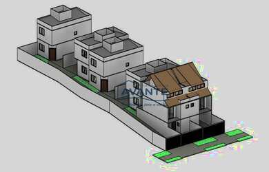Imagem 2: Sobrado com 2 dormitórios à venda, 62 m² por R$ 299.000,00 - Sítio Cercado - Curitiba/PR