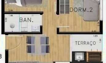 Imagem 2: Apartamento com 2 dormitórios Novo - 500m metrô Carrão - R$ 365.000 - Tatuapé - São Paulo