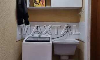 Imagem 2: Vende sobrado em condomínio fechado, com 2 suítes, sala 2 ambientes, cozinha com armários