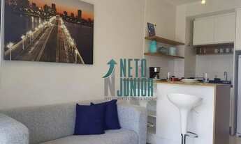 Imagem 4: Apartamento com 1 dormitório para alugar, 33 m² por R$ 5.010,30/mês - Brooklin - São Paulo