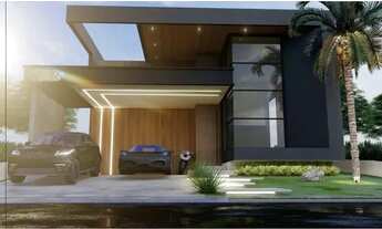 Imagem 2: Casa com 3 dormitórios à venda, 226 m² por R$ 2.200.000,00 - Condomínio Alphaville Castell