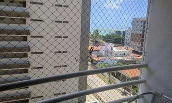 Imagem 4: Apartamento com 3 dormitórios, sala, cozinha americana e varanda à venda, 118 m² por R$ 55