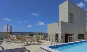 Imagem 2: Apto Amplo e Mobiliado c/ vista p mar - 2 Quartos e 2 Banheiros no coração de Tambaú