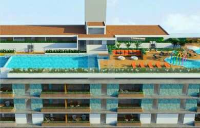 Imagem 3: Apartamento com 2 dormitórios à venda, 77 m² por R$ 739.920,06 - Camboinha - Cabedelo/PB